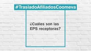 ¿Cuáles son las EPS receptoras [upl. by Dorita490]