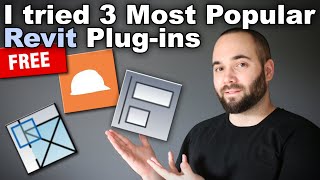 Revit Plugins  I Tested TOP 3 Free Revit Plugins  Revit Tutorial [upl. by Ainigriv953]