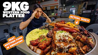 9KG BBQ Western Food Platter Challenge at Mad Charcoal  Best Western Food in Singapore [upl. by Weksler]