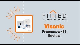 Visonic Powermaster 33 Burglar Alarm Review [upl. by Arikaahs]