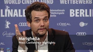 Marighella  Press Conference Highlights  Berlinale 2019 [upl. by Nnayd]