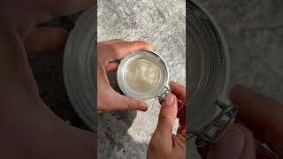 Should I Clean my Sourdough Starter Jar Every Day sourdoughstarter sourdoughbread bread [upl. by Anairam]