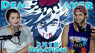 Demon Slayer 2x18 Reaction [upl. by Crowe]