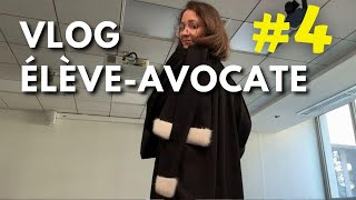 La ROBE dAvocat pour la 1ere fois  Vlog élèveavocate 411 [upl. by Gnof425]