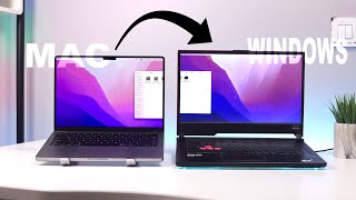 How To Extend Your Macbook Screen To Windows Laptop Airplay [upl. by Leicester]