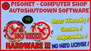 PISONET AUTO SHUTDOWN SOFTWARE PISONET AUTOMATIC SHUTDOWN WHEN IDLE  EASYTECH SOLUTION [upl. by Eet220]