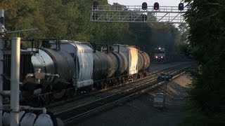 Altoona PA 072212 Every Drivers Nightmare Every Railfans Dream [upl. by Eliga]