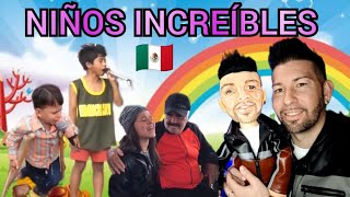 NIÑOS MEXICANOS CANTANDO 🇲🇽 reacción  estos angelitos son INCREÍBLES ♥️ [upl. by Schroder346]