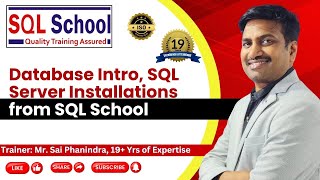 Database Intro SQL Server Installations from SQL School [upl. by Hartnett831]