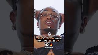 Migos amp Lil Yachty Debate Whos the GOAT of RAP 👀🔥 [upl. by Sirois859]