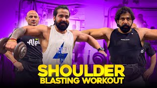 45 Minutes Mei Shoulder Blast Aj Ka Workout Guru Ji Aur Rubal Bhai K Sath [upl. by Safir22]