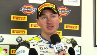 2017 MCE BSB RD1 Donington Park  Post race 1 press conference [upl. by Denver]