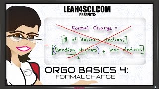 Formal Charge Shortcut Organic Chemistry Basics Vid 4 [upl. by Nnylarak]