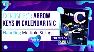 Let us C Solutions  C Programming  How to operate calendar with arrow keys in C [upl. by Neeliak]