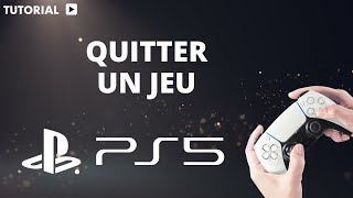 Comment quitter un jeu sur la PS5 [upl. by Lawton]