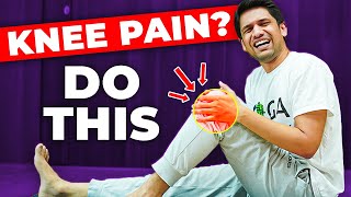 8 Amazing Exercises for KNEE PAIN RELIEF in Hindi  Saurabh Bothra Yoga [upl. by Owens8]