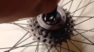 How to remove Schwinn Varsity freewheel without special tool [upl. by Dalston]