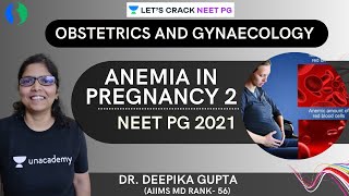 Anemia in pregnancy 2  NEET PG 2021  Dr Deepika Gupta [upl. by Silvers]