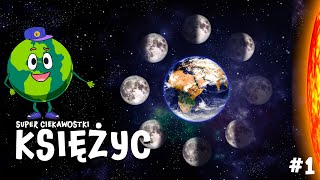 KOSMOS DLA DZIECI  KSIĘŻYC 🌕🚀  Film edukacyjny  Naukowa Karuzela 1 [upl. by Sgninnej]