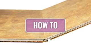 How to Install Vinyl Plank Flooring Tongue and Groove [upl. by Gnues]