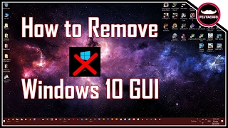 How to Disable Windows GUI Boot On Windows 10 Startup 2017 [upl. by Keese]