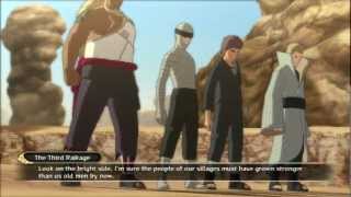 Naruto Shippuden Ultimate Ninja Storm 3 Walkthrough Part 25 Gaara amp Onoki vs Previous Kages [upl. by Garneau873]