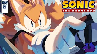 Sonic the Hedgehog IDW  Issue 21 Dub [upl. by Xonk]