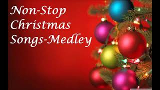 Non Stop Christmas Songs Medley Original [upl. by Ddal]