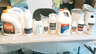 Fluid Art Pouring Mediums  How I Mix My Mediums  Beginner Acrylic Pouring Tutorial [upl. by Eberhart]