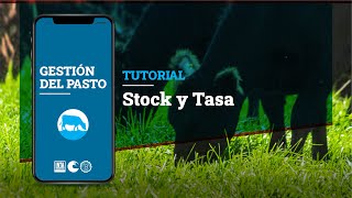 Gestión del pasto  Stock y Tasa [upl. by Bancroft]