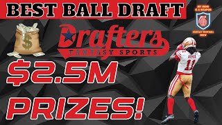 Winning the 500k BestBall Drafters  Fantasy Football Q amp A [upl. by Selohcin390]