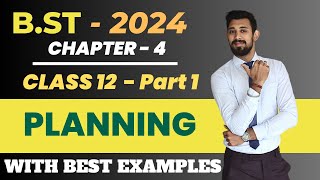 Planning  Chapter 4  Business Studies  Class 12  Part 1 [upl. by Astrix]