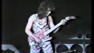 EDDIE VAN HALEN  guitar solo Buenos Aires 1983 [upl. by Anayik]