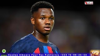 Ansu Fati ne fait plus partie des plans du Barça le club cherche une sortie pour lui❌ [upl. by Elane]