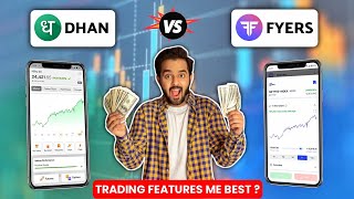 Dhan vs Fyers  Dhan app review vs fyers trading platform  fyers vs dhan [upl. by Anina]