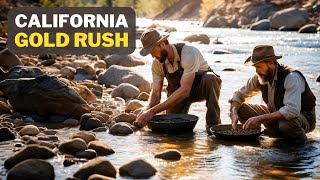 The discovery of gold  California Gold Rush 1849 [upl. by Zetrac892]