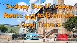 Sydney Bus Museum HIGHLIGHTS Route 443 to Biennale 2024 Vintage Bus Service [upl. by Atikat]