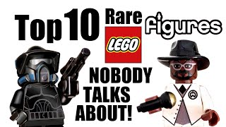 Top 10 Rare LEGO Minifigures NOBODY Talks About [upl. by Camila]