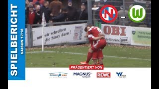 FC Eintracht Norderstedt  VfL Wolfsburg II 16 Spieltag Regionalliga Nord [upl. by Sundstrom]