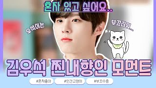 김우석 우석이는 부끄러워🥺💦  김우석 찐내향인 모먼트 🙈 kim wooseok moments  김우석 저장소 [upl. by Annaeiluj]