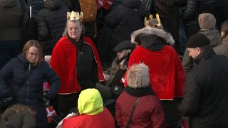 LIVE  Danish Queen Margrethe II abdicates after 52 years on the throne  News9 [upl. by Lapides]