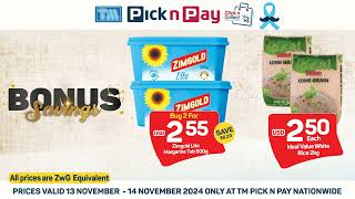 TM PnP Bonus Savings Midweek Winners 13 Nov [upl. by Cutter746]