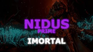 Warframe Nidus Prime Build e Guia  MUITA REDUÇÃO DE DANO E CURA INFINITA [upl. by Musihc]