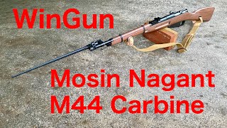 WinGun Mosin Nagant airsoft モシンナガンカービン [upl. by Ahsienet]