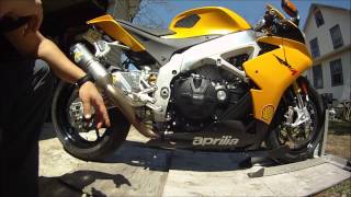 How to Suspension setting for Aprilia RSV4 [upl. by Trenna]