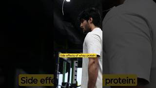 Side effects of Whey Protein 😱  Is Whey Protein safe  Gym  viral gym [upl. by Eillek766]