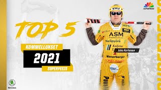 Top 5 kommellukset kaudella 2021 [upl. by Eelatsyrc]