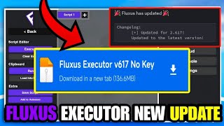 Fluxus Executor Mobile New Update 617 No Key Fluxus Atualizado  Fluxus Download Blox Fruit Script [upl. by Faso]