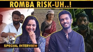 Asuran Stunt Secrets Revealed  Actress Manju Warrier amp Actor Teejay Interview [upl. by Doreg]