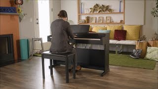 Yamaha ARIUS YDP164 Digital Piano Overview [upl. by Kolk737]